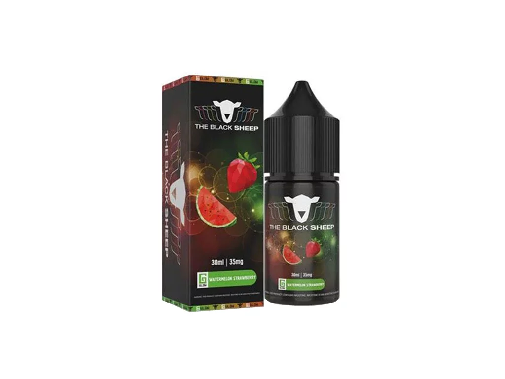 BLACK SHEEP SALT 30ML 35MG WATER STRAW