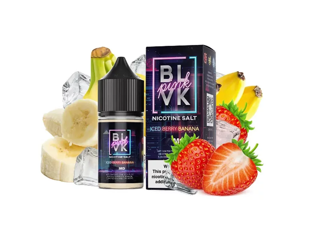 BLVK SALT PNK BERRY BANANA ICE 30ML 50MG