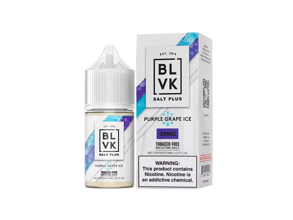 BLVK SALT PLUS GRAPE ICE 30ML 35MG