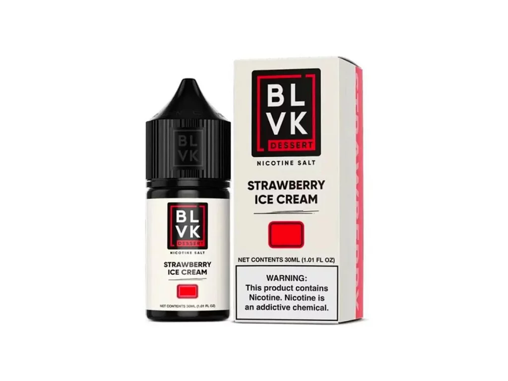 BLVK SALT REMIX STRAW ICE CREAM 30ML 50M