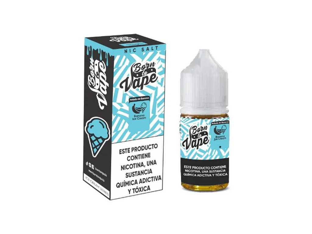 BORN SALT 30ML 20MG BANANA ICE CREAM
