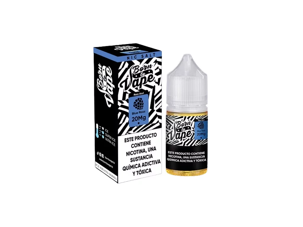 BORN SALT 30ML 20MG BLUE RAZZ
