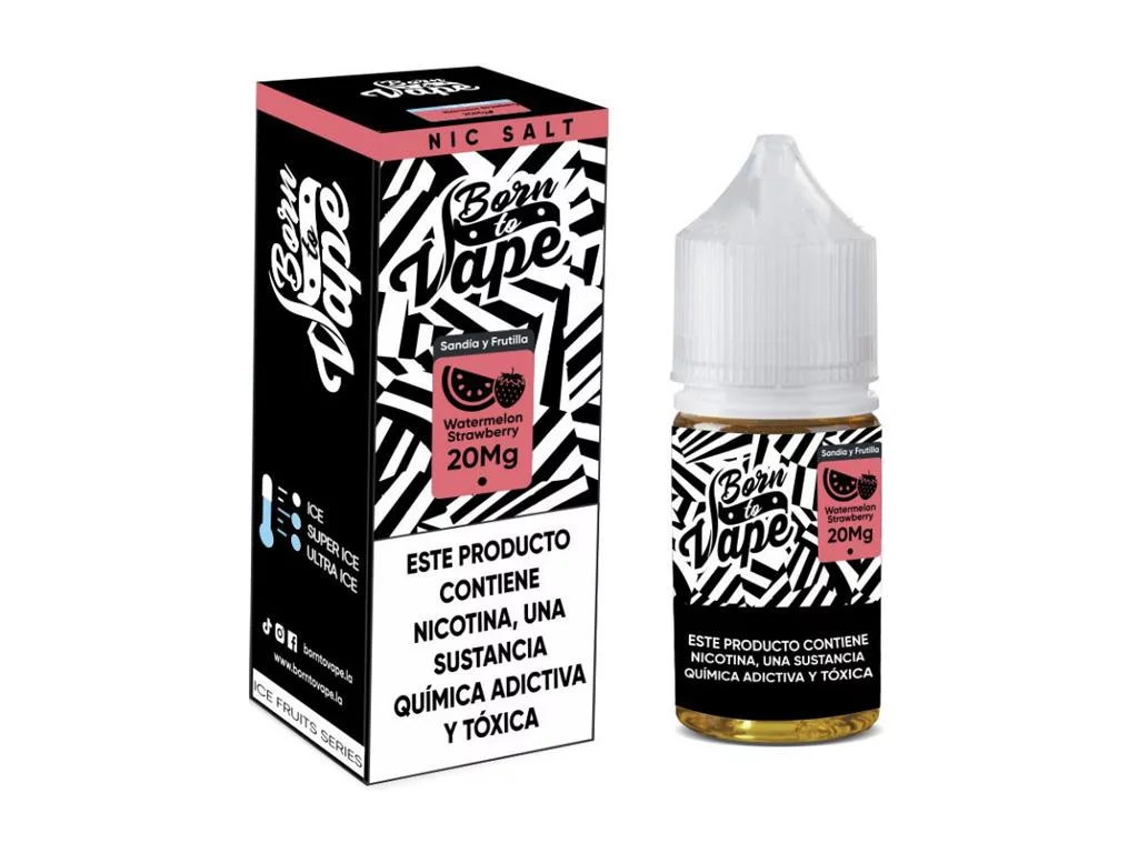 BORN SALT 30ML 20MG WATERMELON STRAW