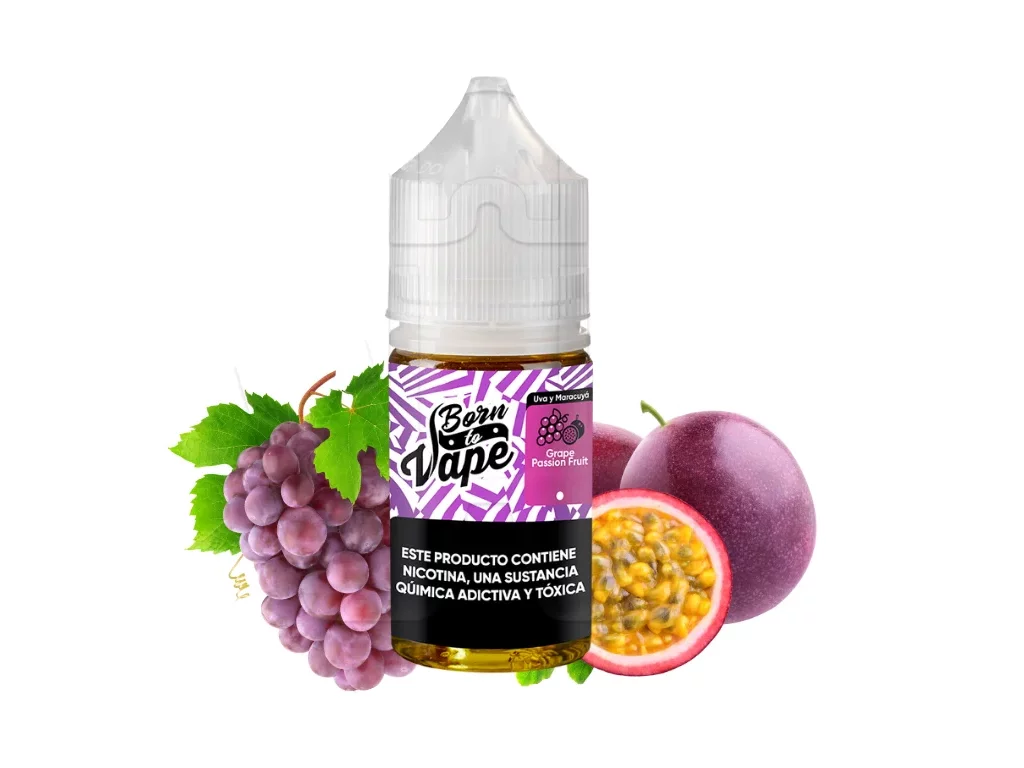 BORN SALT 30ML 35MG GRAPE PASSION FRUIT