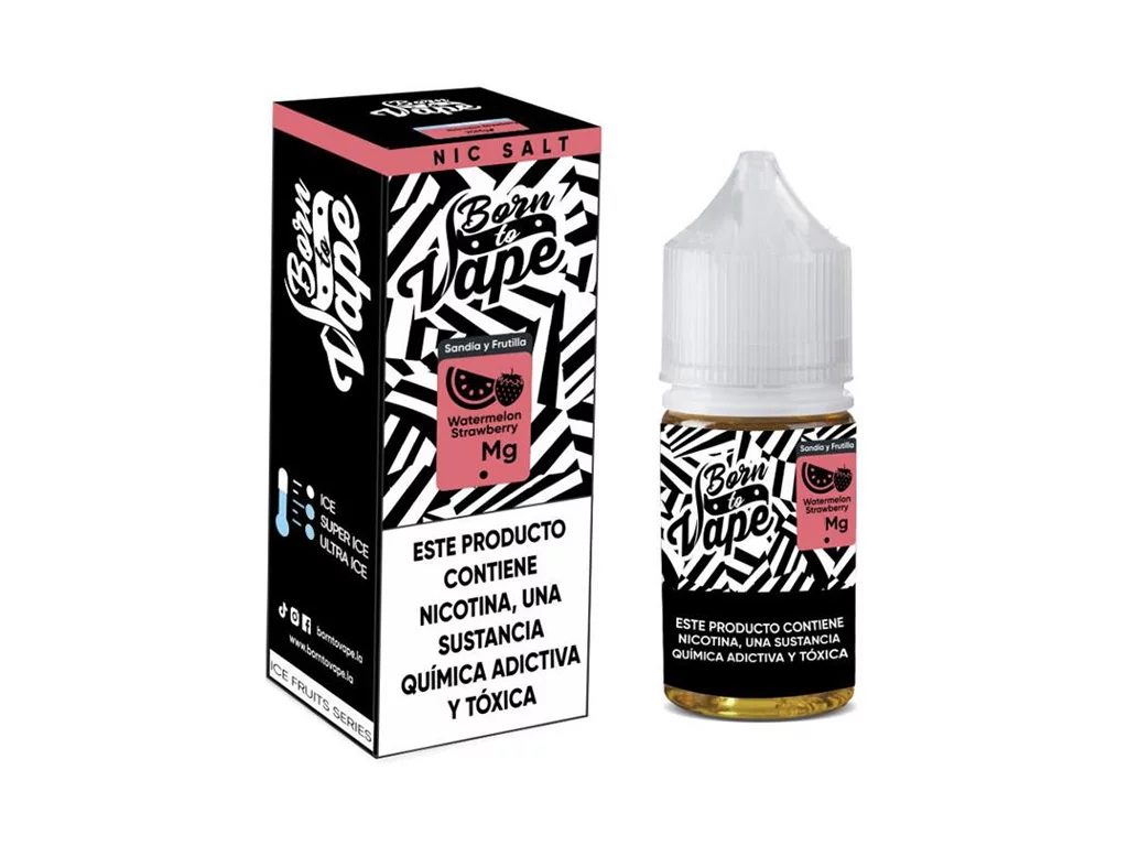 BORN SALT 30ML 35MG WATERMELON STRAW