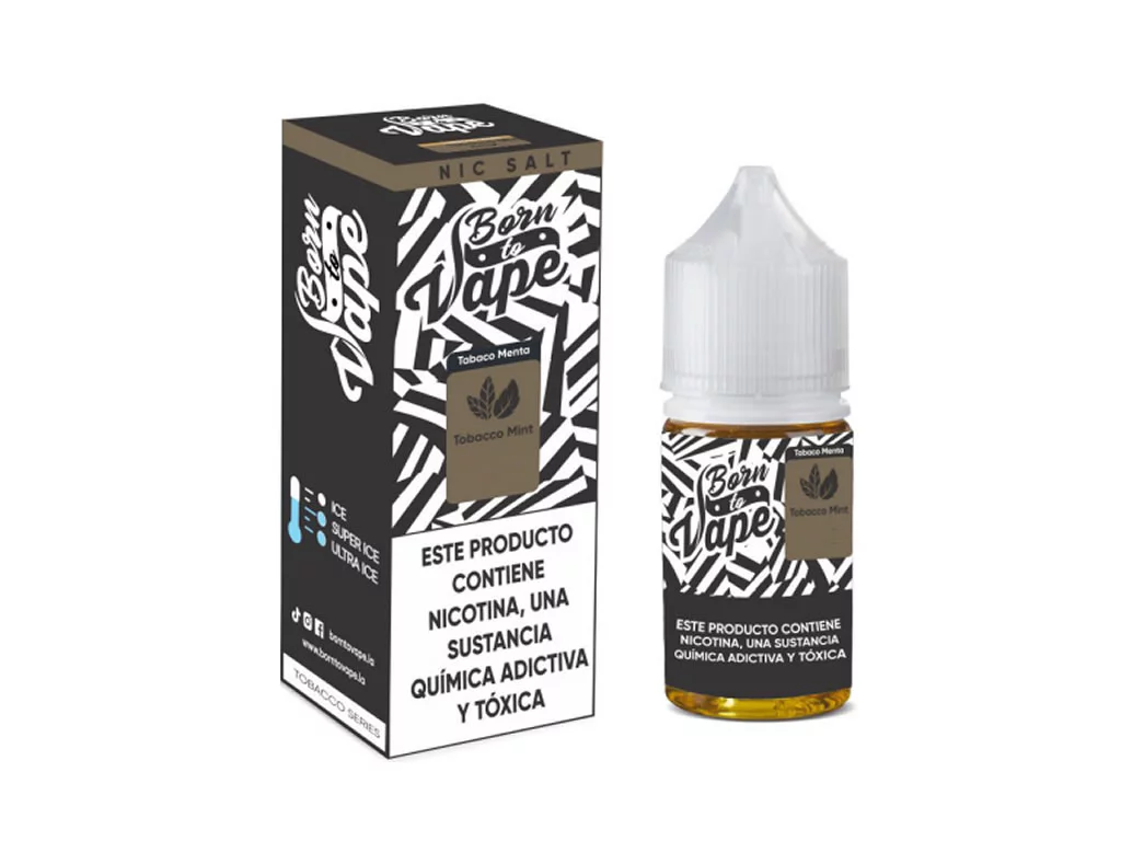 BORN SALT 30ML 50MG TOBACCO VANILHA