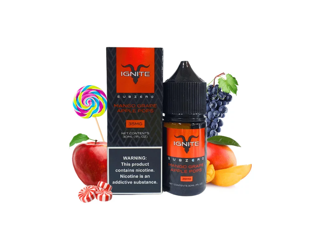IGNITE SALT MANGO GRA APLE POP 35MG 30ML