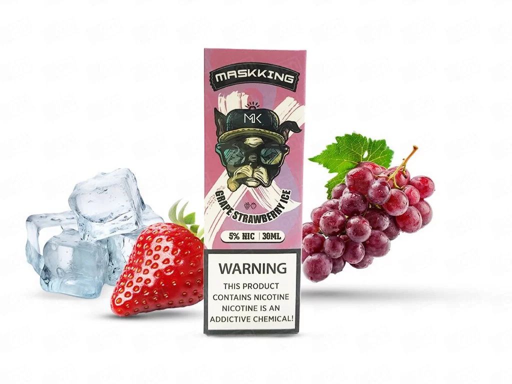 MASKKING SALT GRAPE STRAW ICE 30ML 35MG