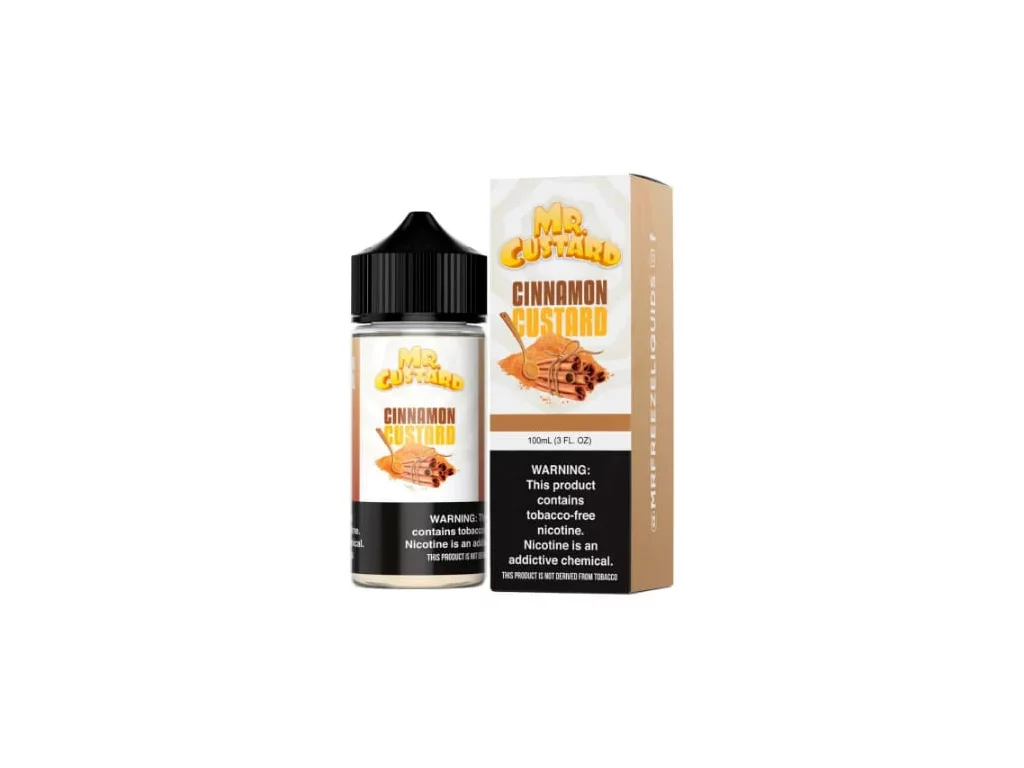 MR FREEZE 100ML 0MG CINAMON CUSTARD