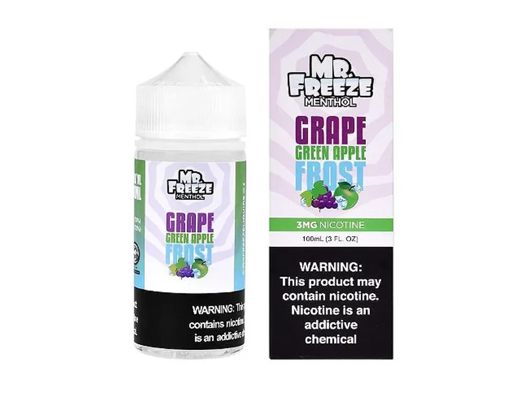 MR FREEZE 100ML 3MG GRAPE GRN APPLE FST