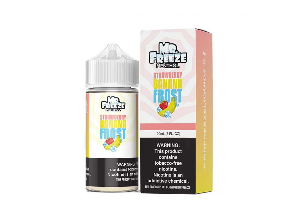 MR FREEZE 100ML 3MG STRAW BANANA FROST