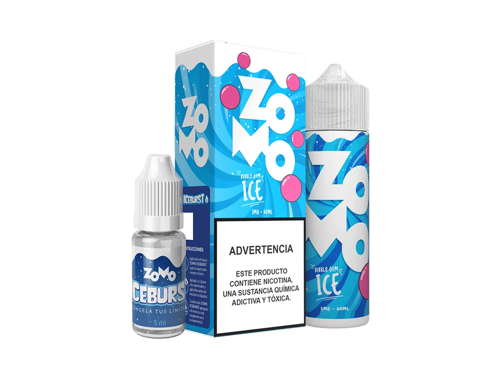 ZOMO 60ML 3MG BUBBLE GUM NEW