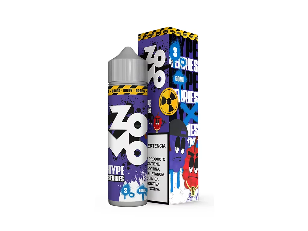 ZOMO 60ML 3MG HYPE BERRIES