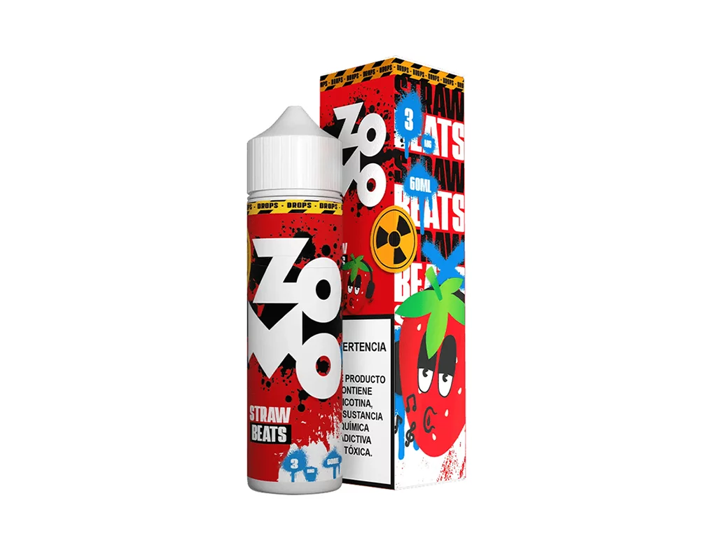 ZOMO 60ML 3MG STRAW BEATS NEW