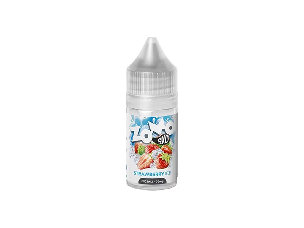 ZOMO SALT STRAWBERRY ICE NEW 35MG 30ML