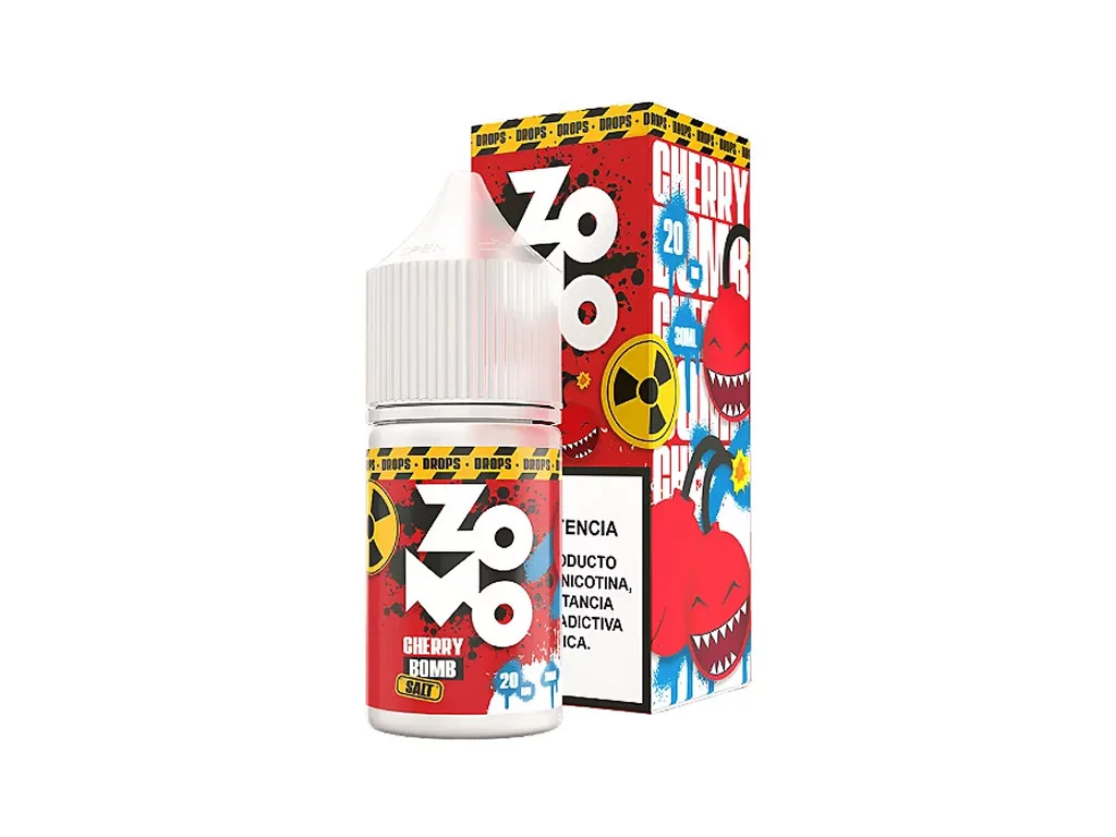 ZOMO SALT CHERRY BOMB ICE NEW 35MG 30ML