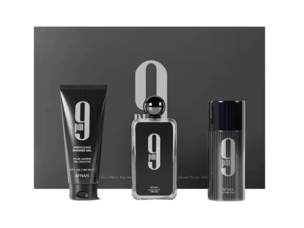 AFNAN 9PM BLACK MEN KIT 3IN1 100ML