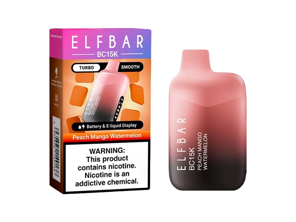 ELFBAR 15K BC PEACH MANGO WATERMELON
